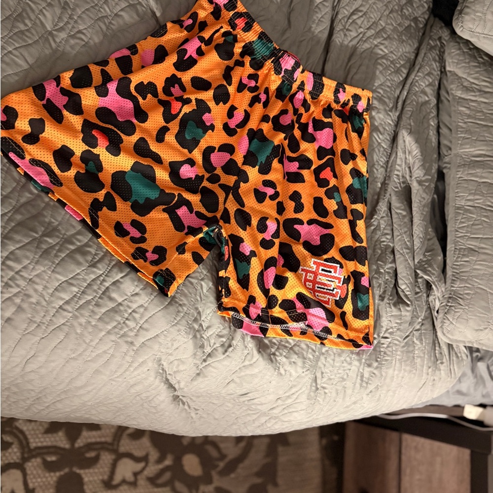Leopard Print Eric Emanuel Shorts